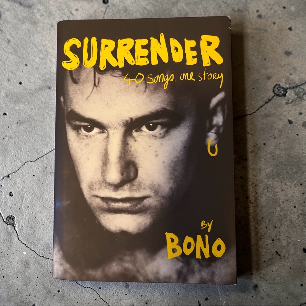 Surrender: 40 Songs, One Story by Bono – U2 Memoir Hardcover Book EUC
